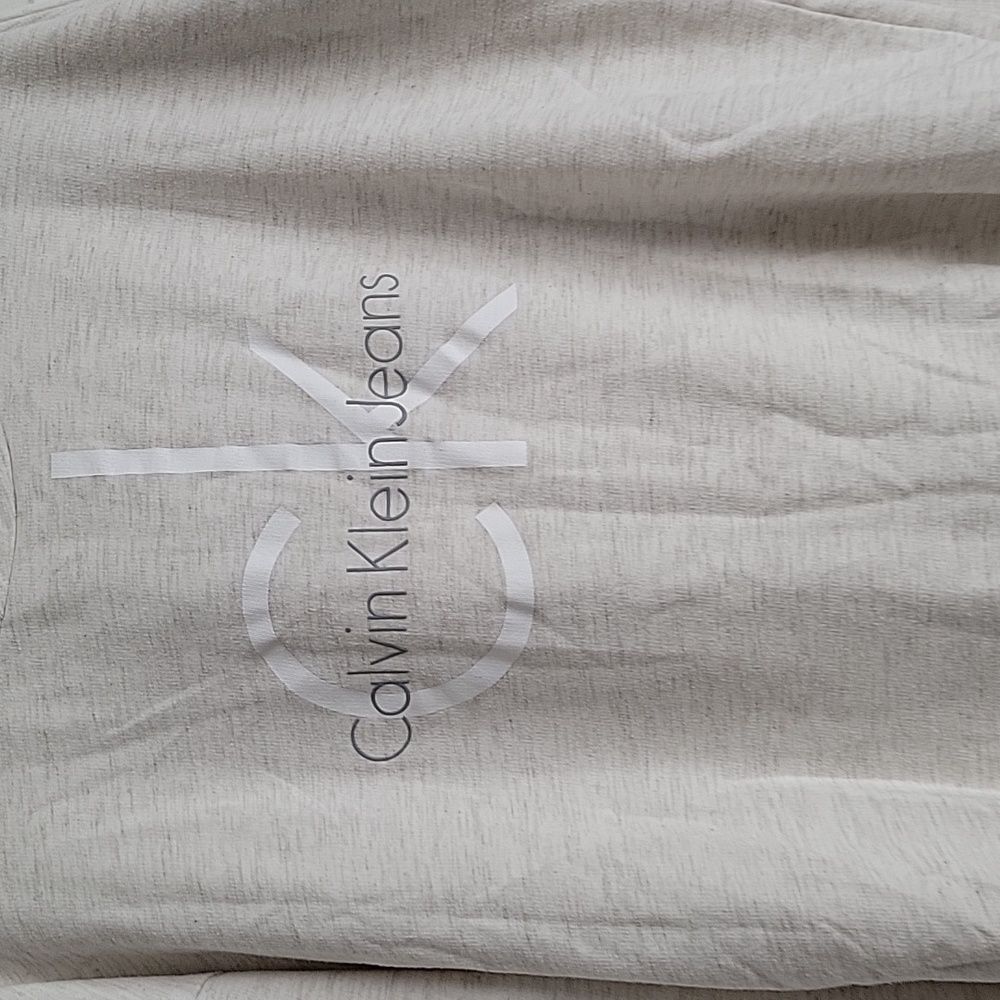 Calvin Klein Jeans Long Sleeve Top With Hood - Picture 4 of 12